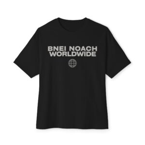 Bnei Noach Worldwide Noahide Streetwear - 7 Laws of Noah Boxy T-Shirt
